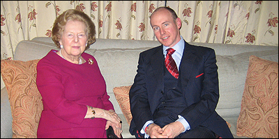 Margaret Thatcher si Daniel Hannan