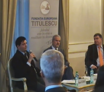 Marius Văcărelu și Adrian Năstase | Fundația Titulescu, 6 noiembrie 2014 | video