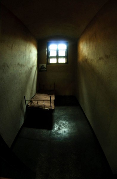 Celula lui Gheorghe Brătianu din închisoarea Sighet.